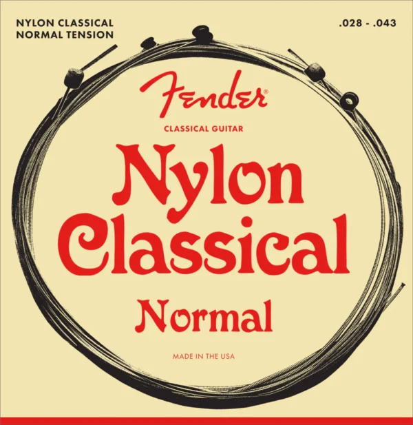 Cuerdas guitarra clásica nylon tensión normal
